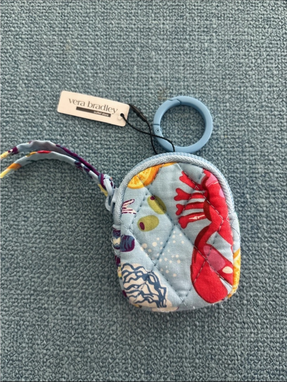 NWT Vera Bradley Airpod bag charm!